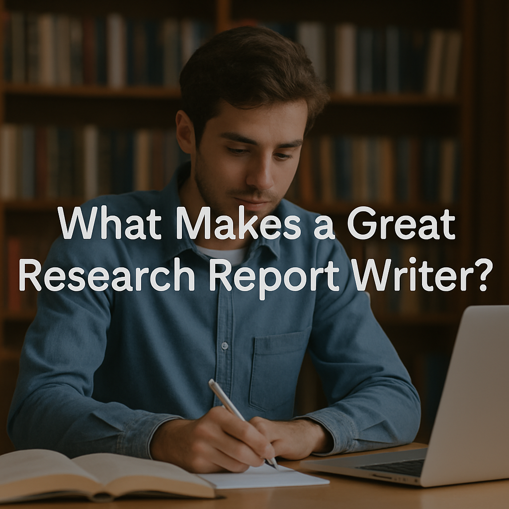 Best Research Report Writers 