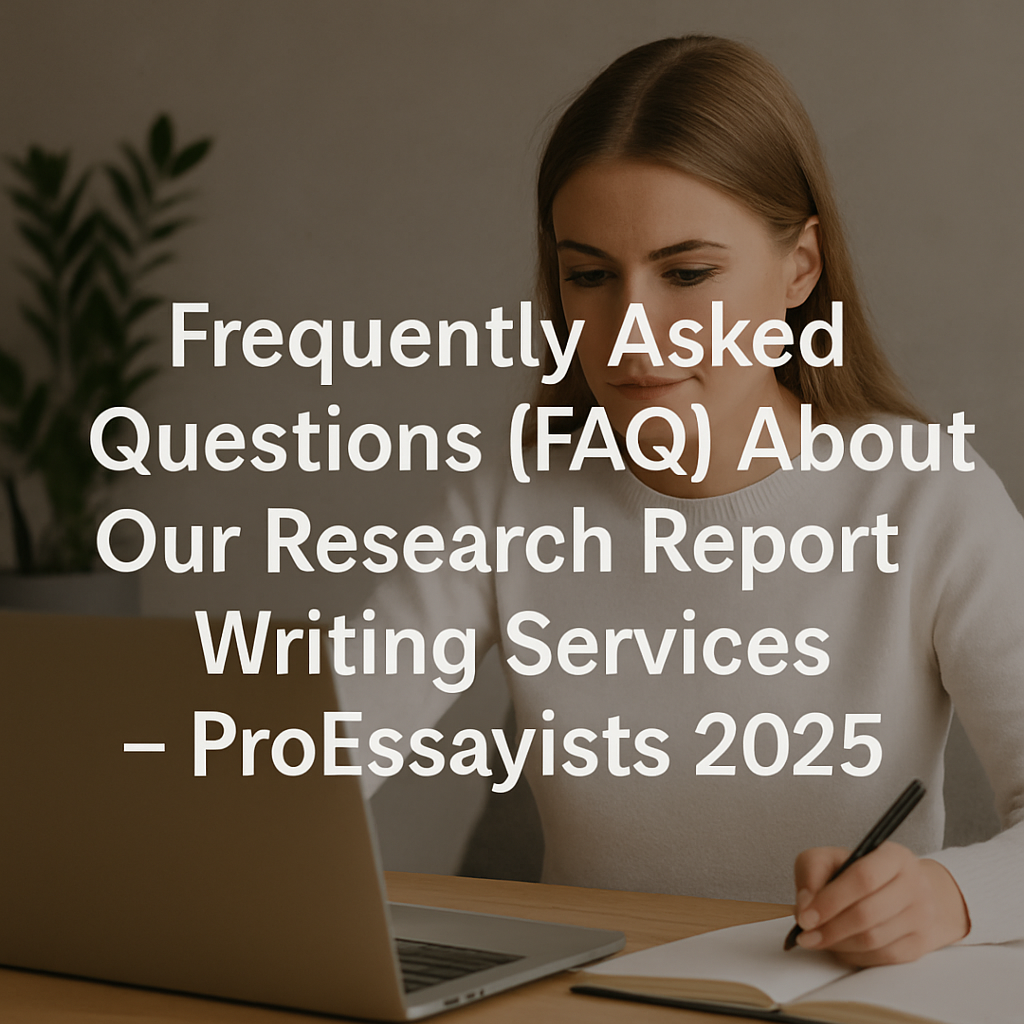 Best Research Report Writers 